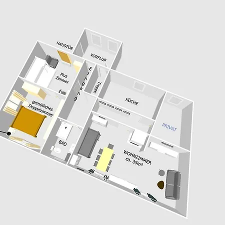 Ferienwohnung Spreewaldwiese Naehe Tropical Island Διαμέρισμα *